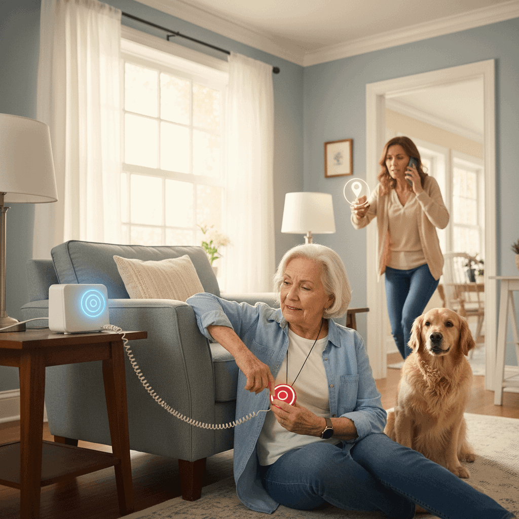 How Panic Alarms Boost Elderly Safety at Home
